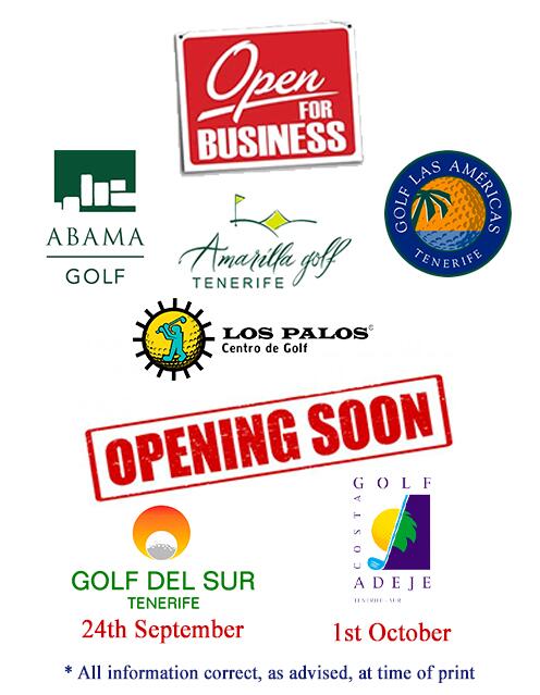 Cartel de golf